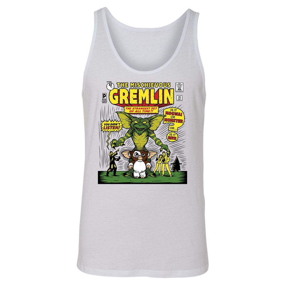 Unisex Jersey Tank - BY3WYGNH - White - 1