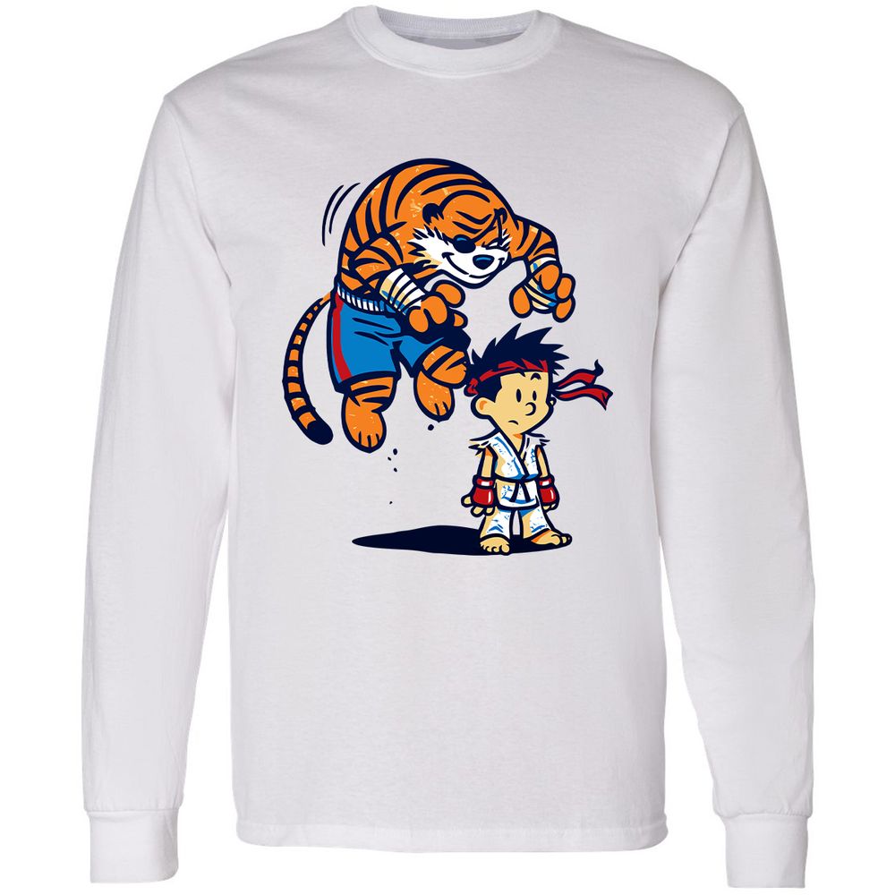 Long Sleeve T-Shirt - SWRT7JJV - White - 1