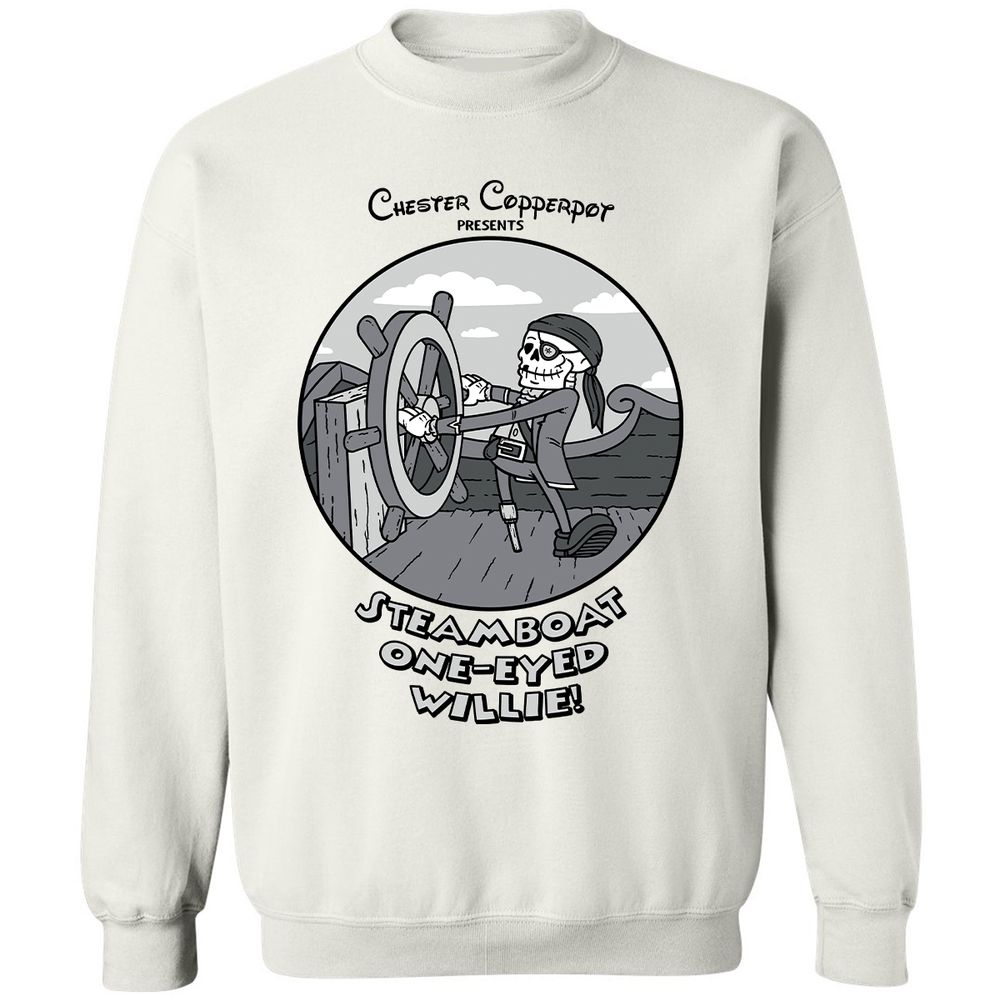 Classic Unisex Sweatshirt - 5MXMJNYH - White - 1