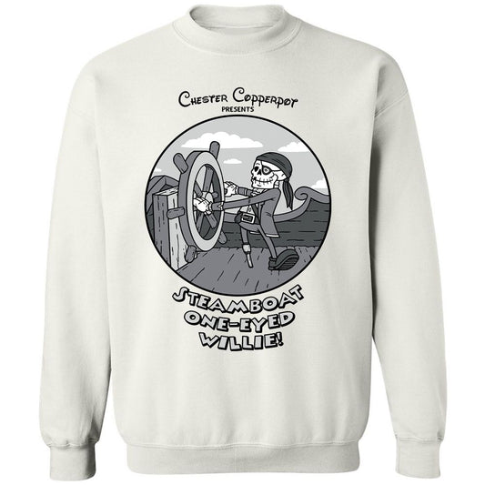Classic Unisex Sweatshirt - 5MXMJNYH - White - 1