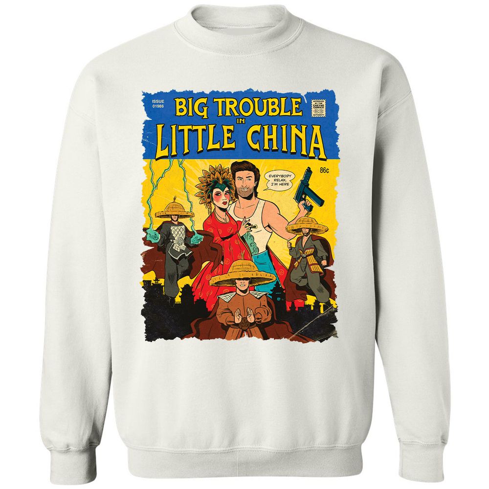 Classic Unisex Sweatshirt - M8CRAFJJ - White - 1