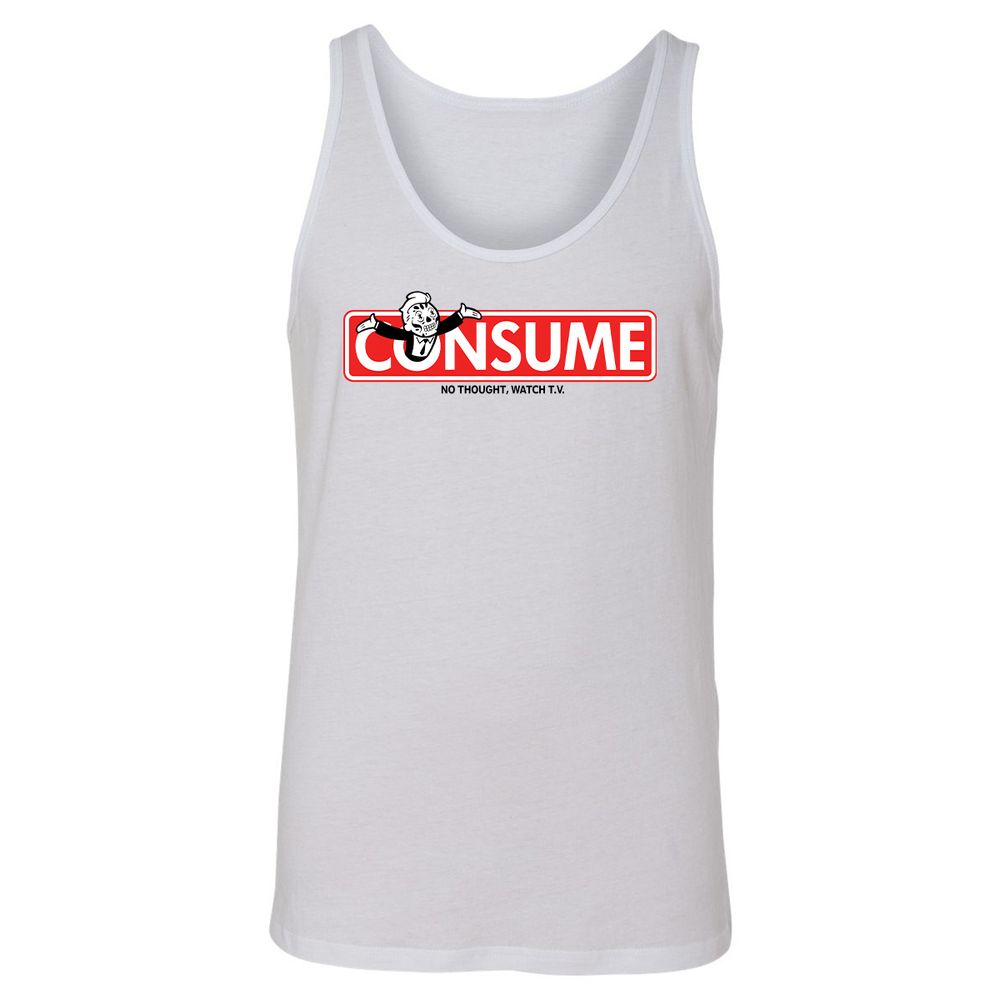 Unisex Jersey Tank - Z5UMUVQZ - White - 1