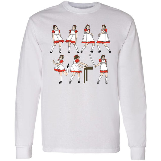 Long Sleeve T-Shirt - MV3R58T4 - White - 1