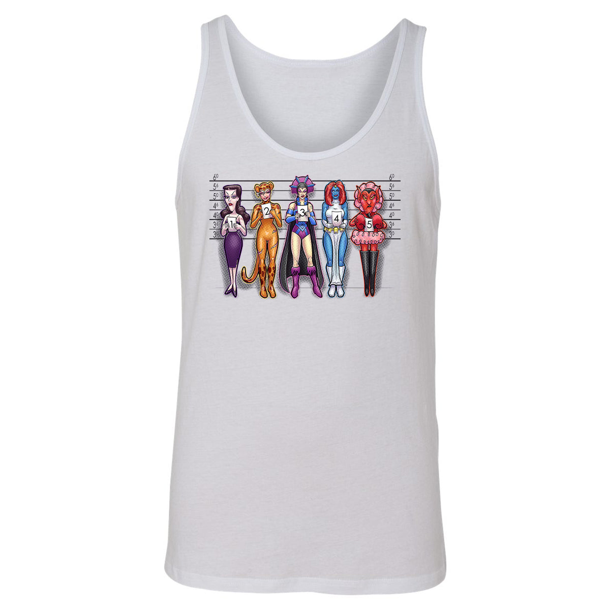 Unisex Jersey Tank - LA7AFUSF - White - 1