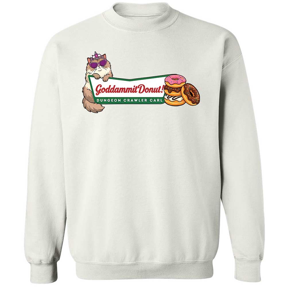 Goddammit Donut - White - 1