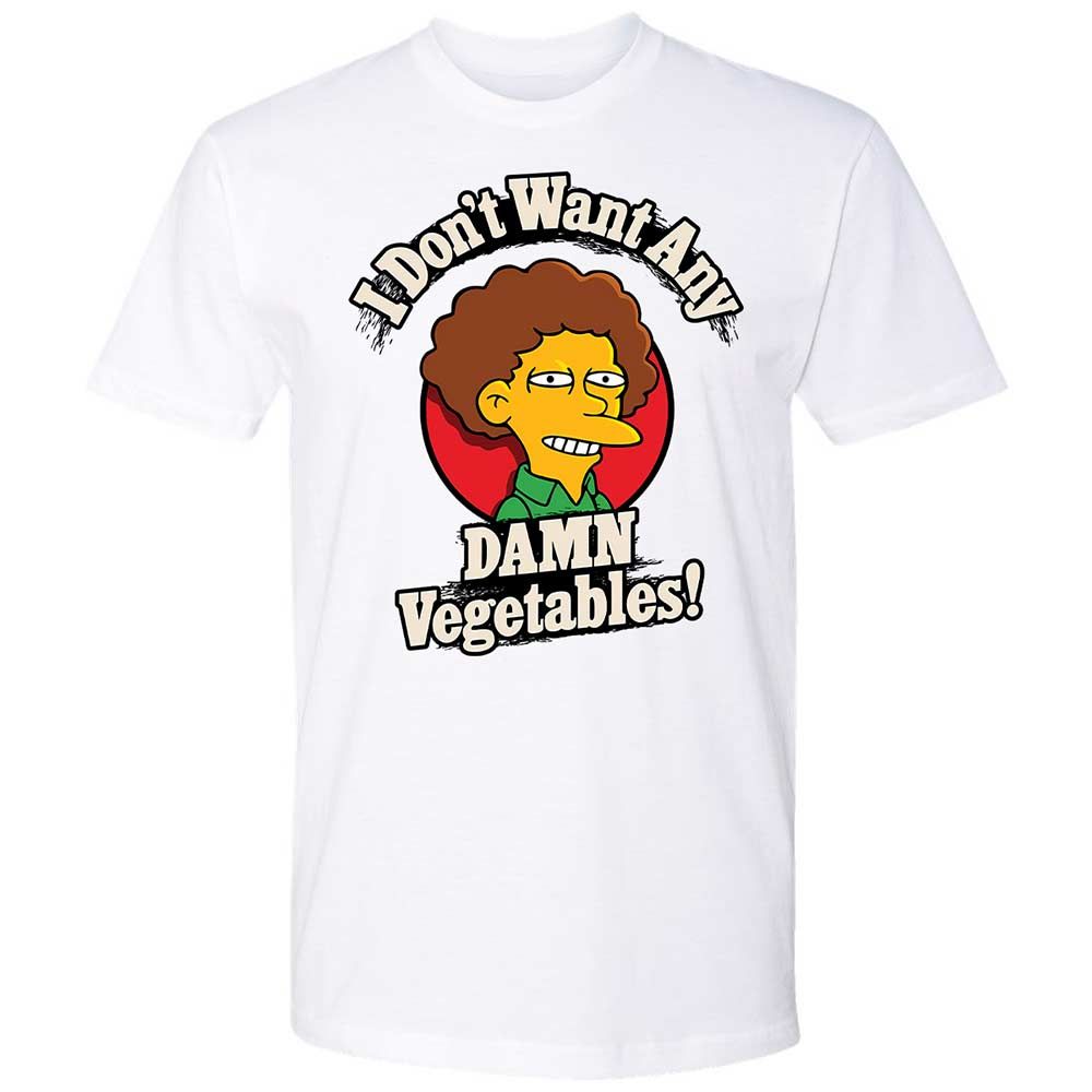 I Don't Want Any Damn Vegetables! - White - 1
