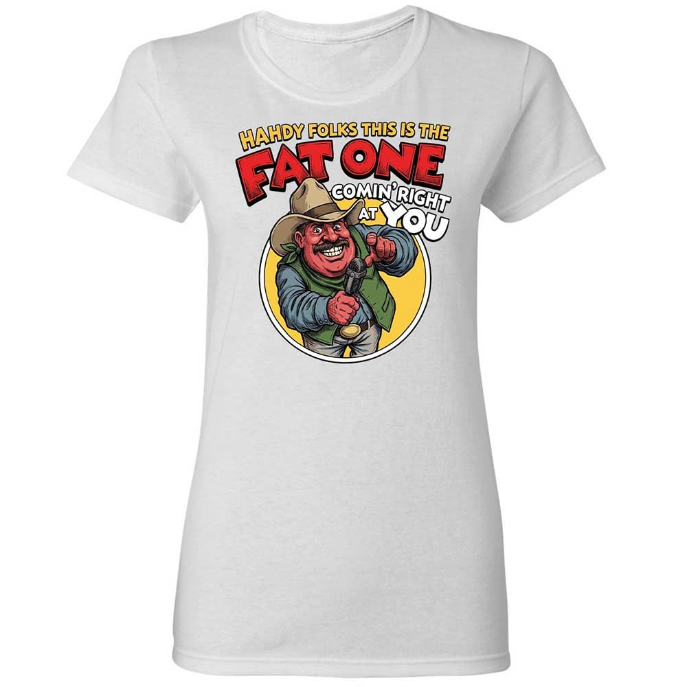 Fat One comin' right at you - White - 1