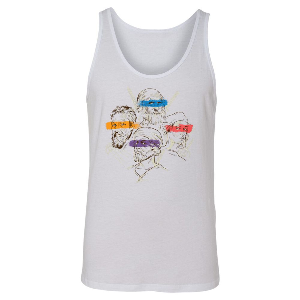 Unisex Jersey Tank - QB4XGTNL - White - 1