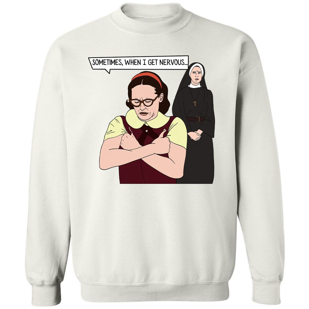 Classic Unisex Sweatshirt - 8R12CY2M - White - 1