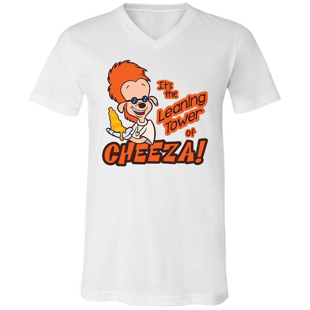 Leaning Tower of Cheeza - White - 1