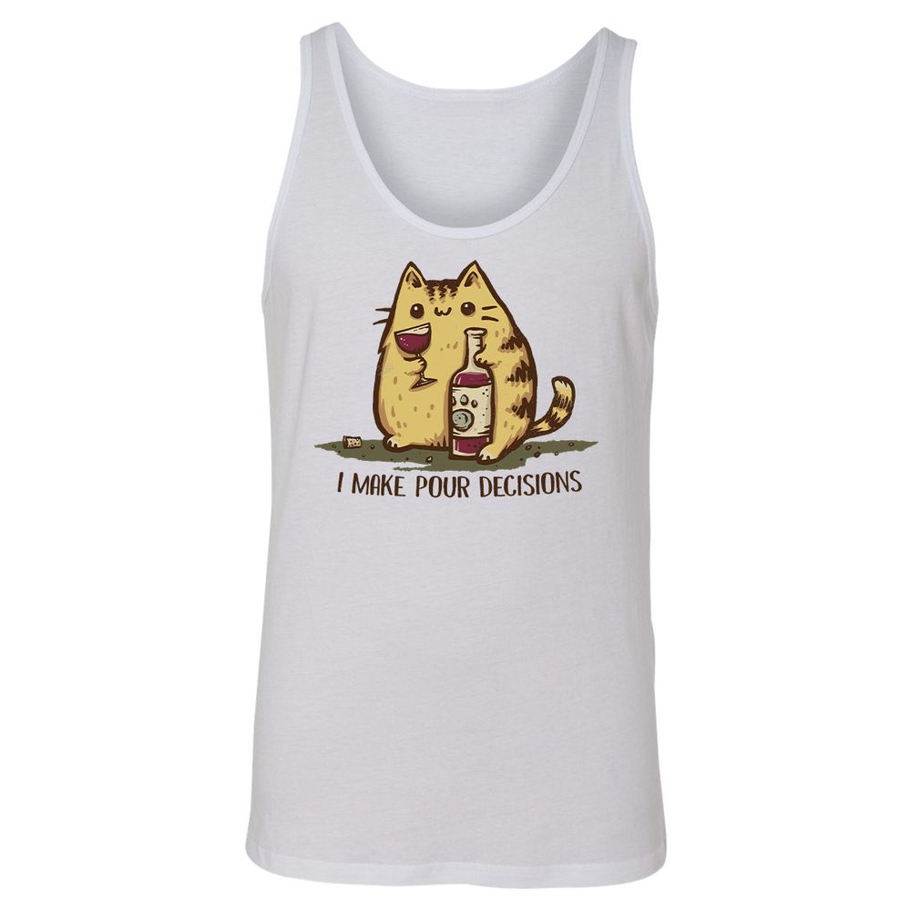 Unisex Jersey Tank - HQC9PR4E - White - 1