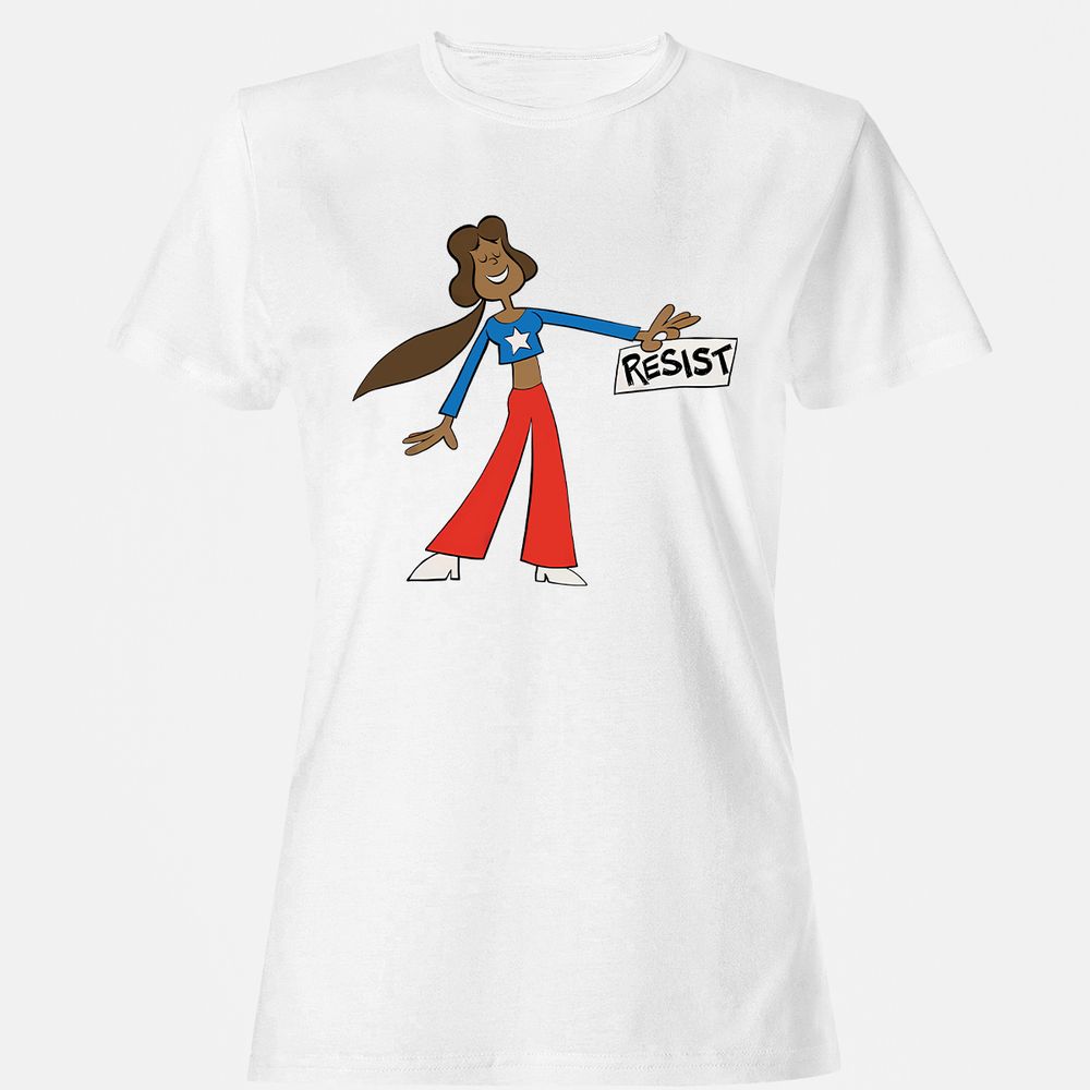 Women's T-Shirt - D7UJL8HR - White - 1