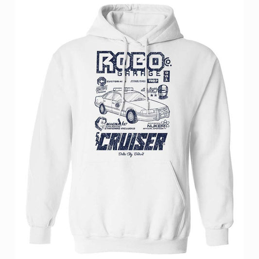 Classic Unisex Hoodie - 6W3JR4RV - White - 1
