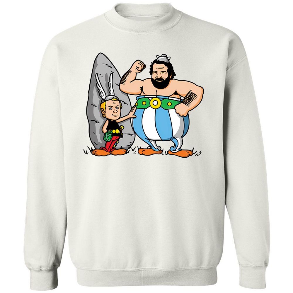 Classic Unisex Sweatshirt - QB6QDHSQ - White - 1