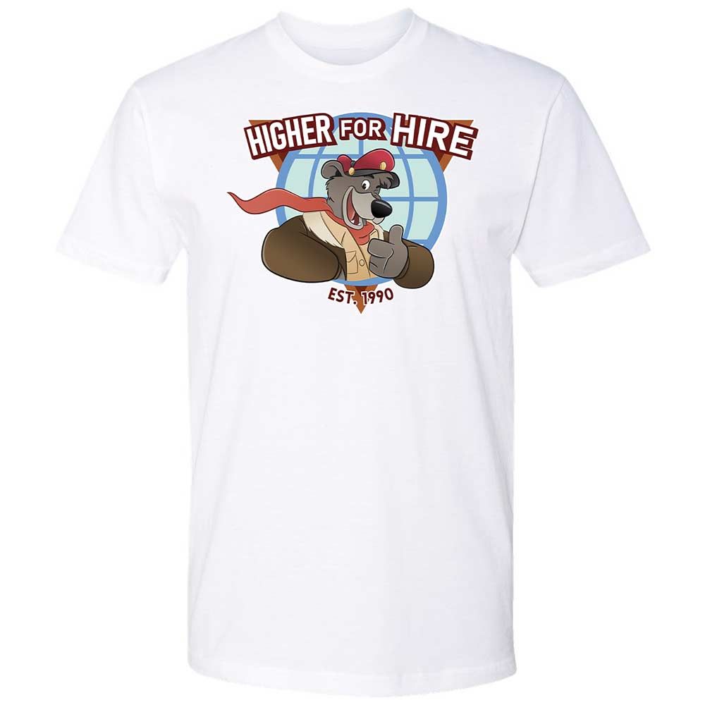 Higher for Hire - White - 1