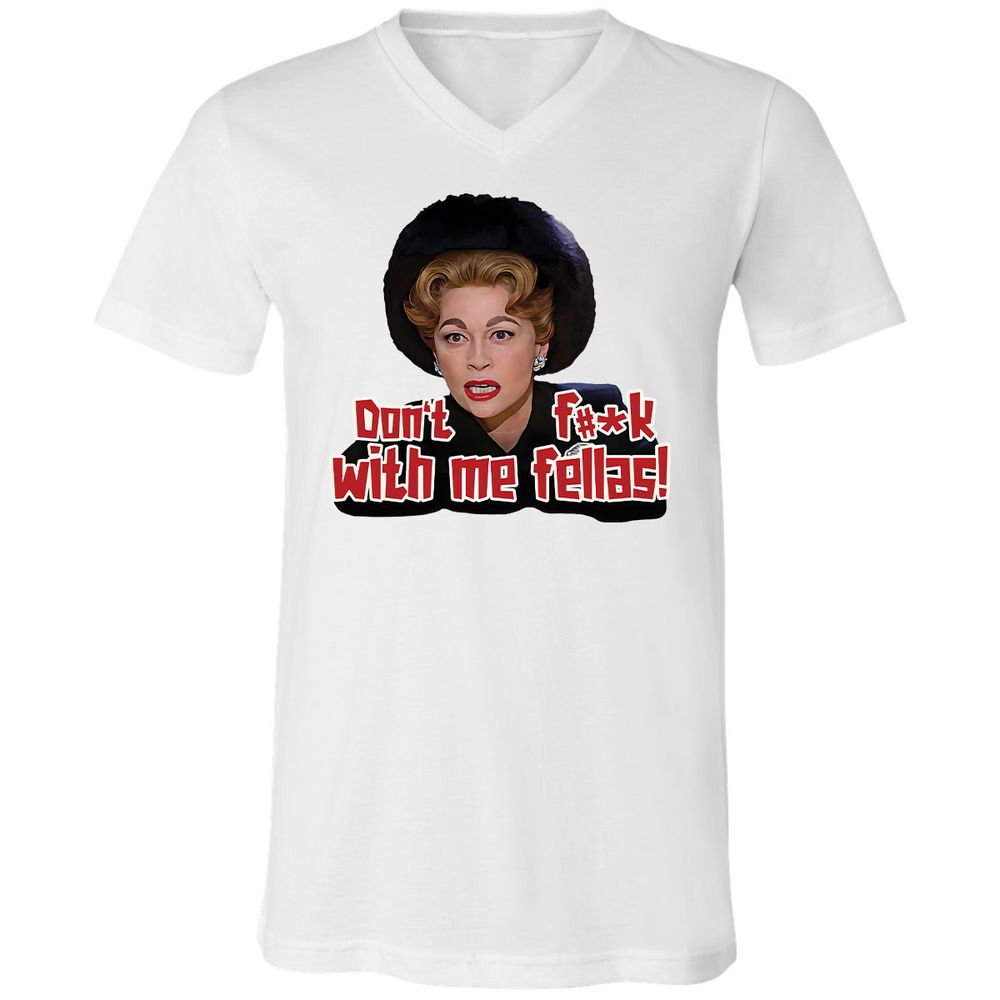 Unisex V-Neck T-Shirt - LSMPKTT8 - White - 1