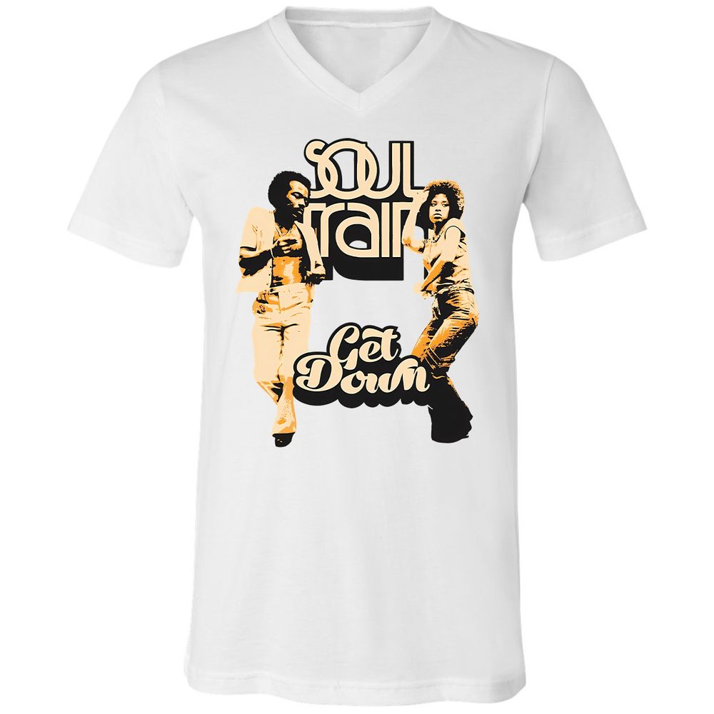 Unisex V-Neck T-Shirt - WBGZV889 - White - 1