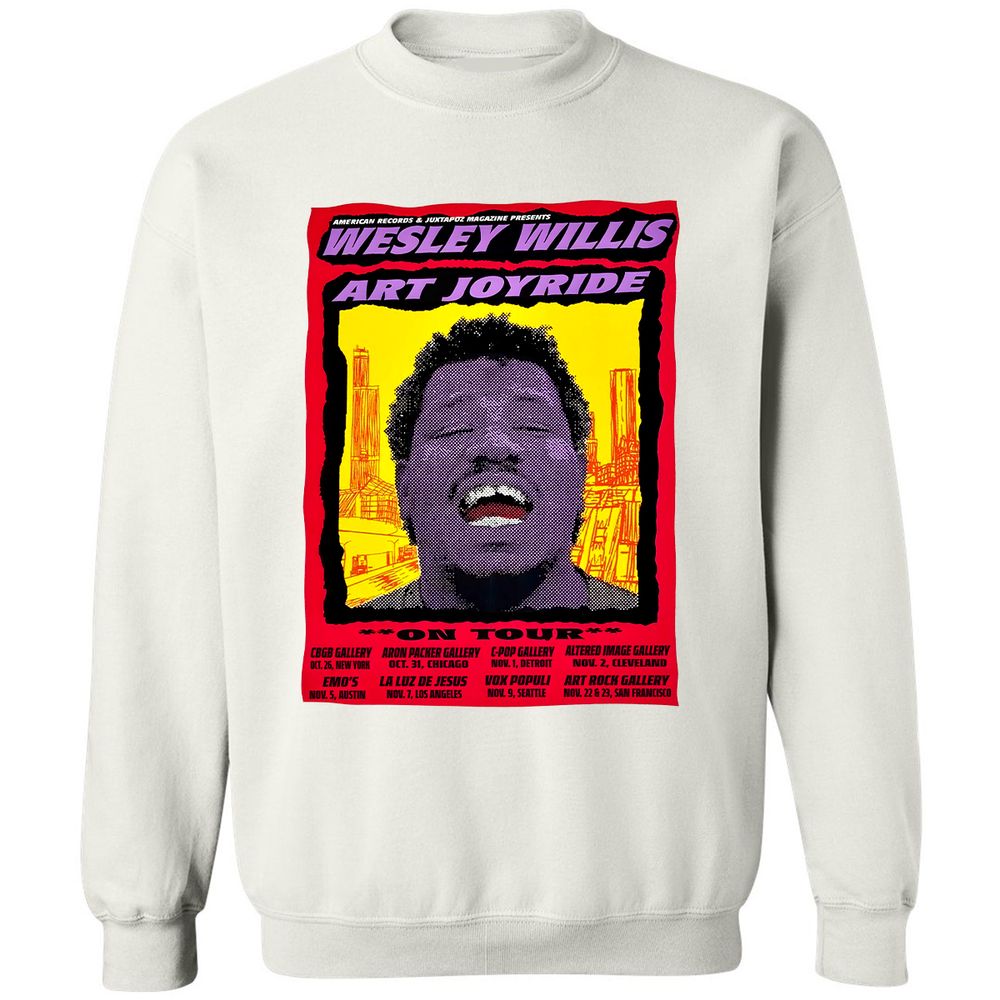 WESLEY WILLIS - ART JOYRIDE - White - 1