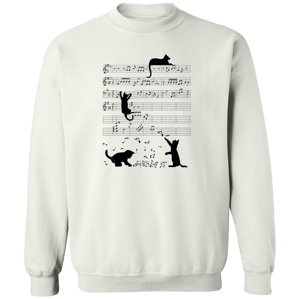 Classic Unisex Sweatshirt - JHWVSRTT - White - 1