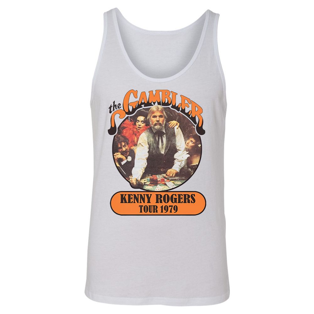 Unisex Jersey Tank - CKS67QST - White - 1