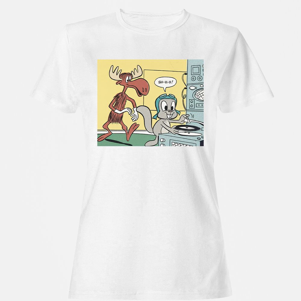 Women's T-Shirt - RNZFHAKQ - White - 1