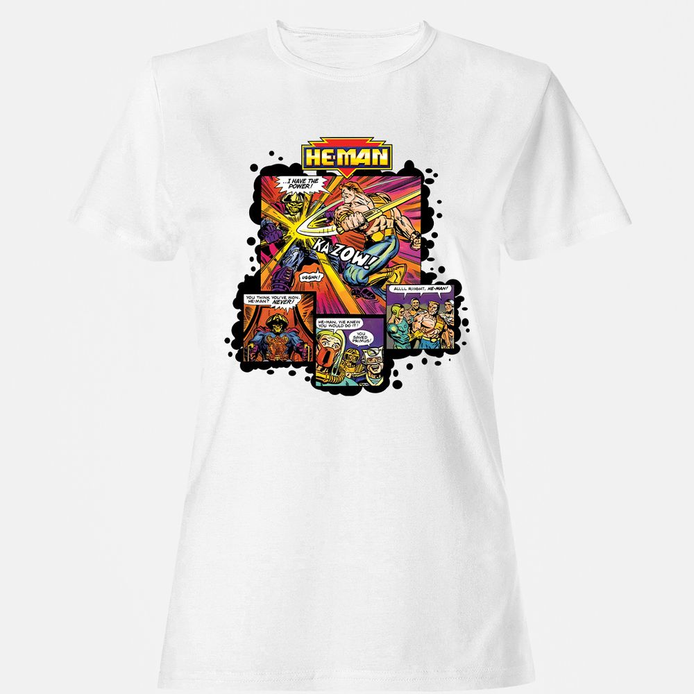 Women's T-Shirt - V1SHCJCU - White - 1