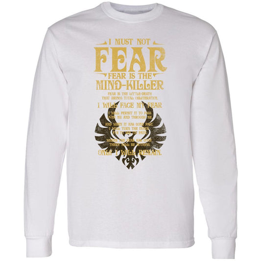 Long Sleeve T-Shirt - TKQRB659 - White - 1