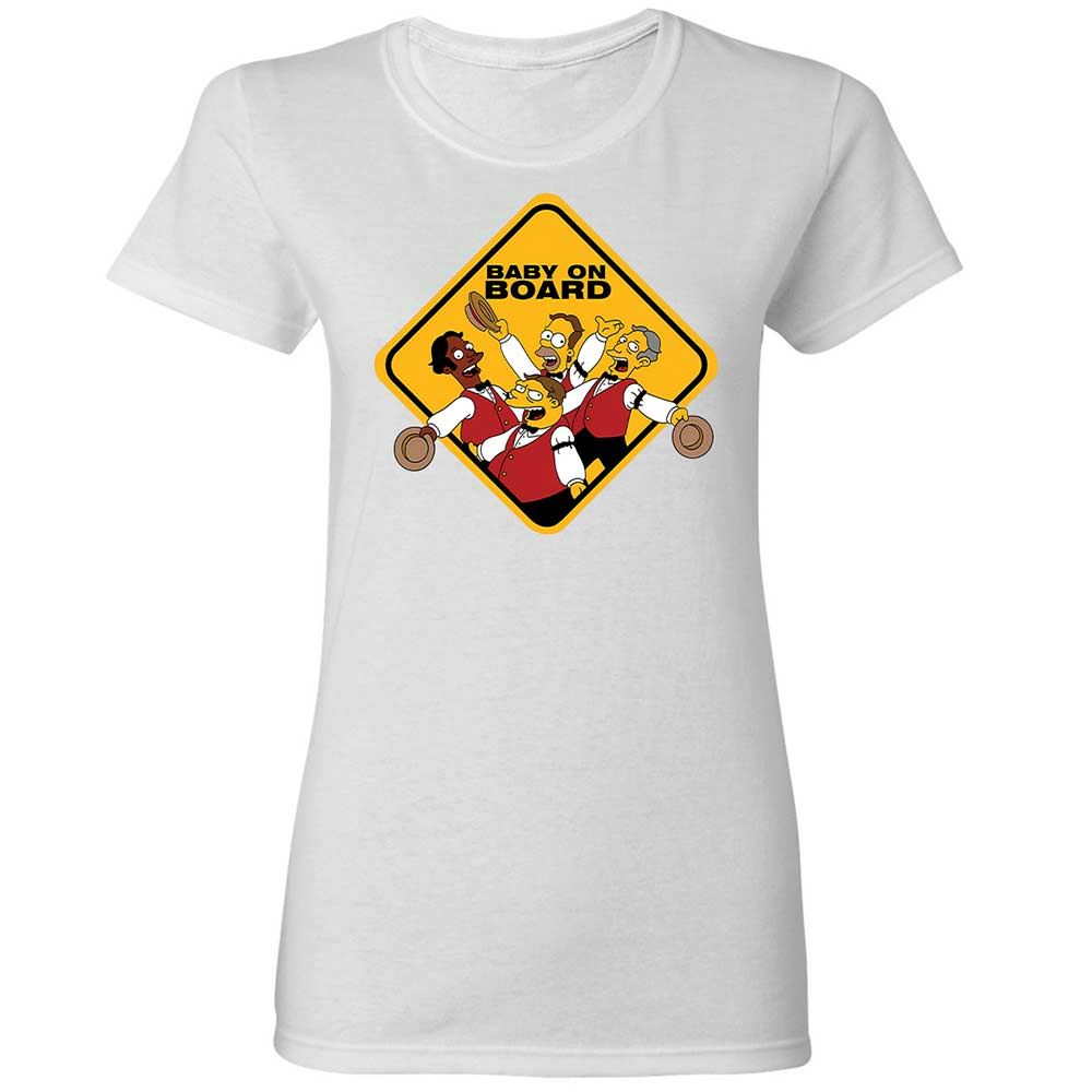 Baby on Board - White - 1
