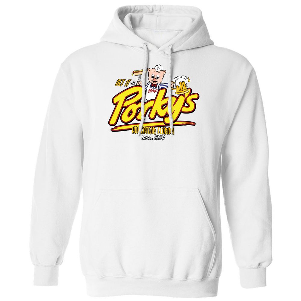 Classic Unisex Hoodie - EC6B8NQD - White - 1
