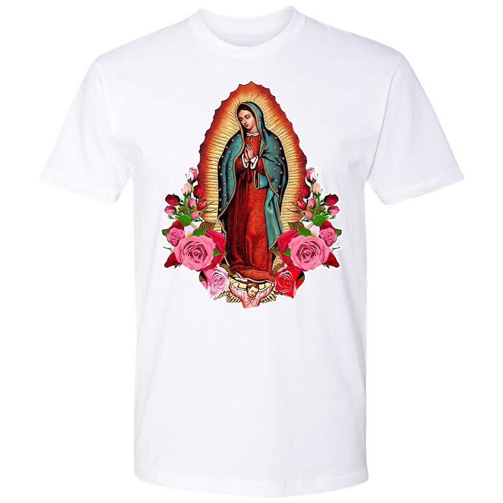 Our Lady of Guadalupe - White - 1