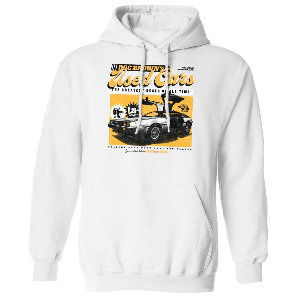 Classic Unisex Hoodie - EBKCVXL5 - White - 1