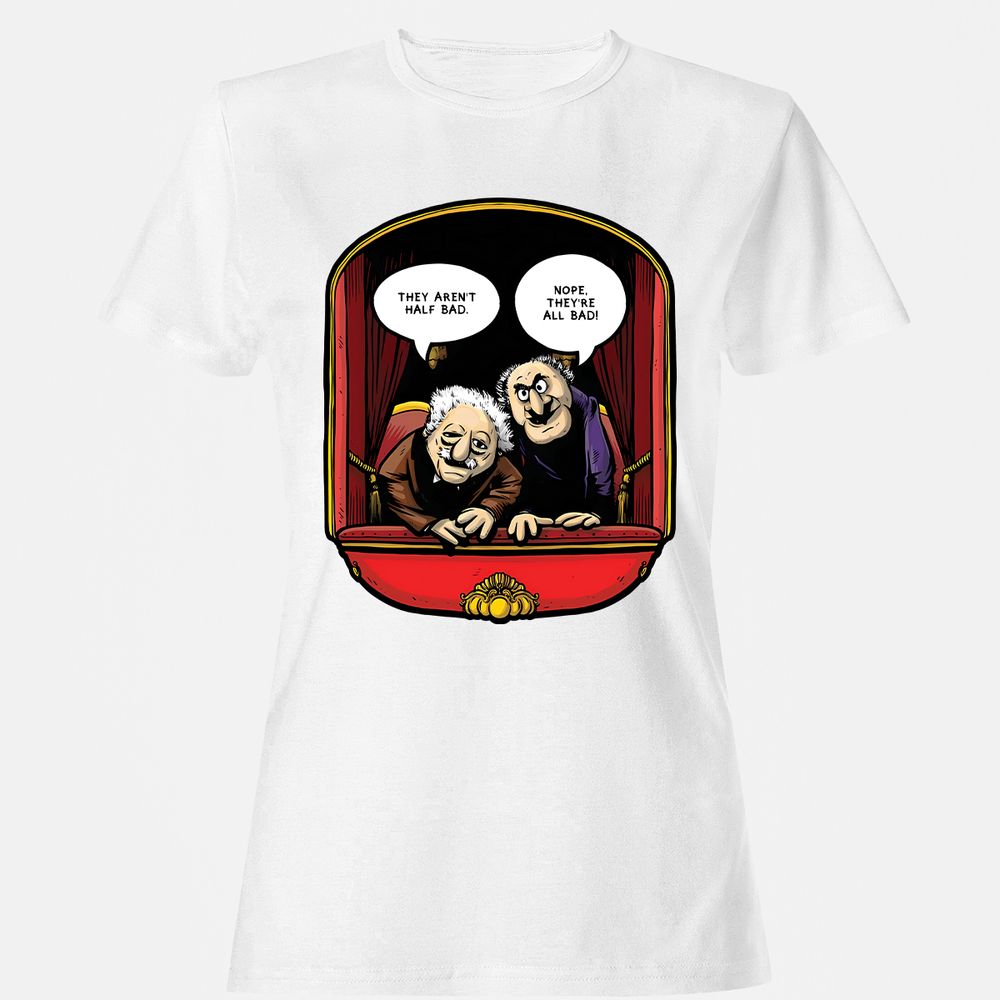 Statler and Waldorf (All Bad) - White - 1