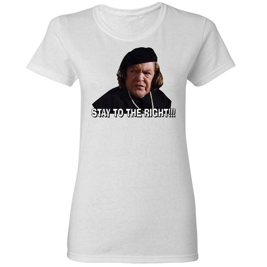 Women's T-Shirt - WDQRZ391 - White - 1