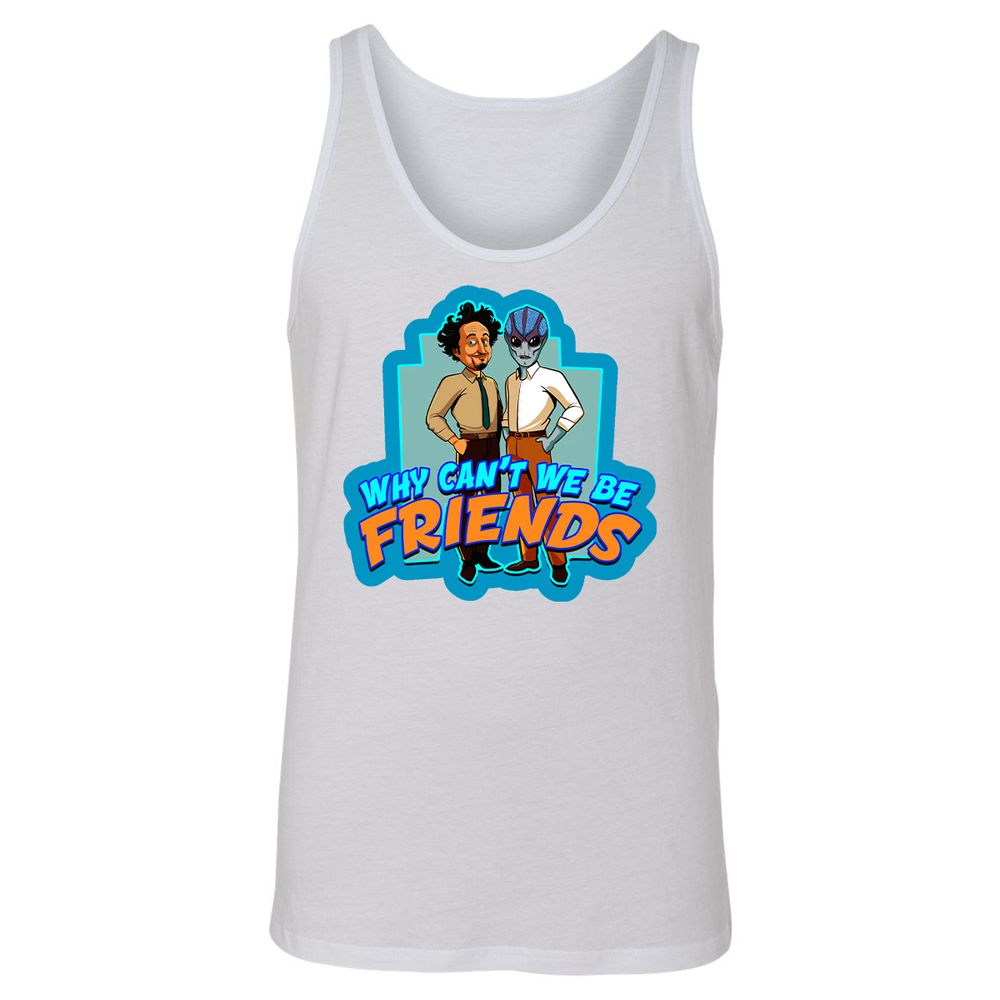 Unisex Jersey Tank - FUGSD9L1 - White - 1