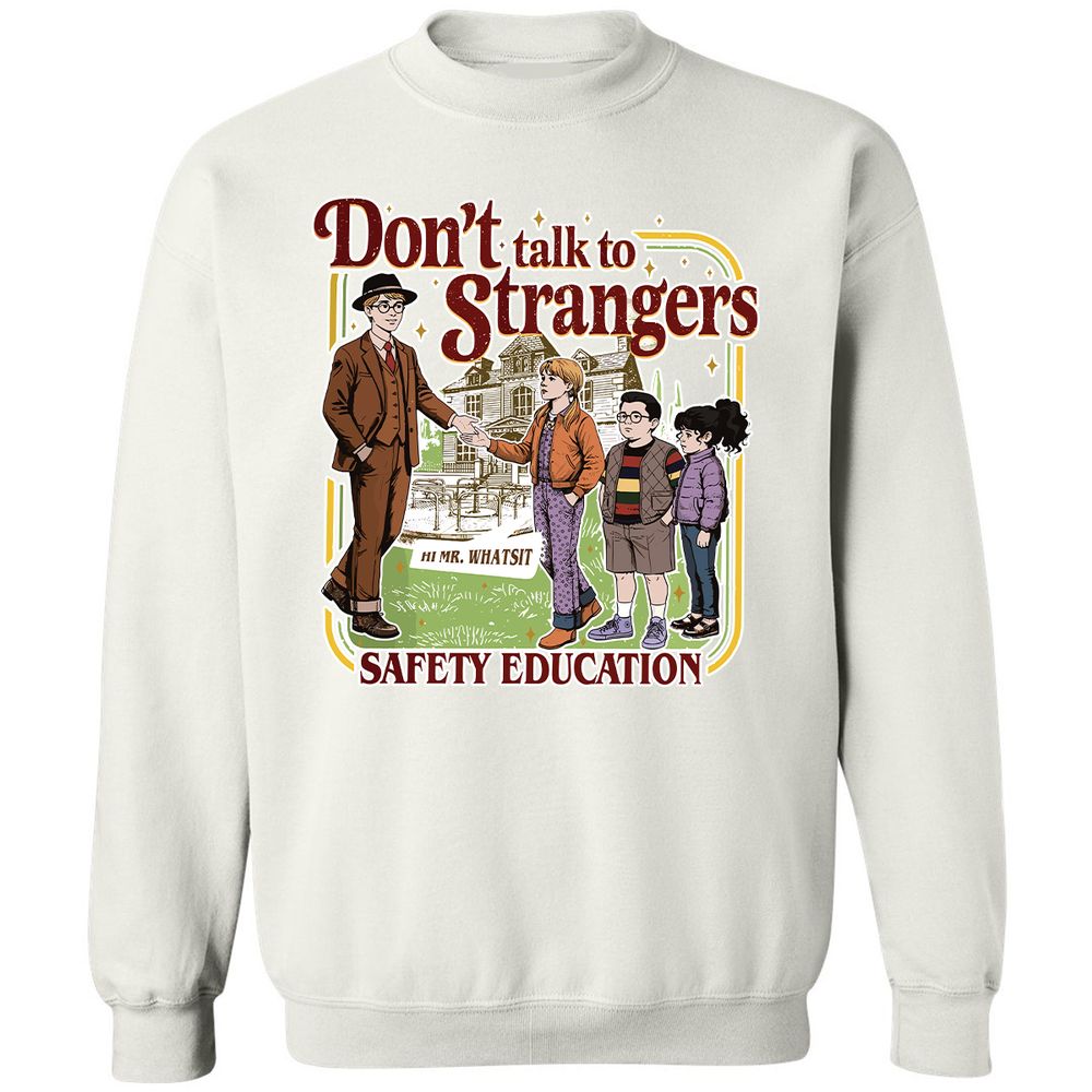 Classic Unisex Sweatshirt - X6TS76DU - White - 1