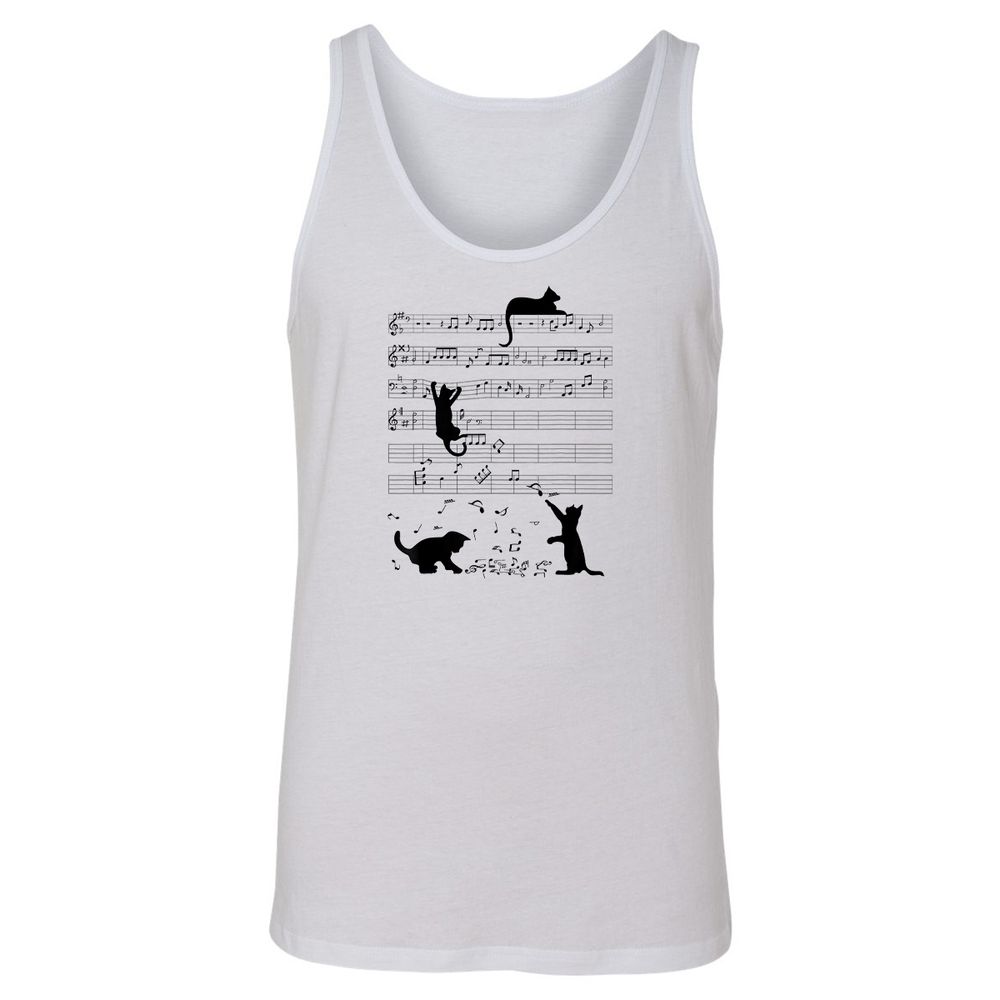Unisex Jersey Tank - SJLTWM79 - White - 1