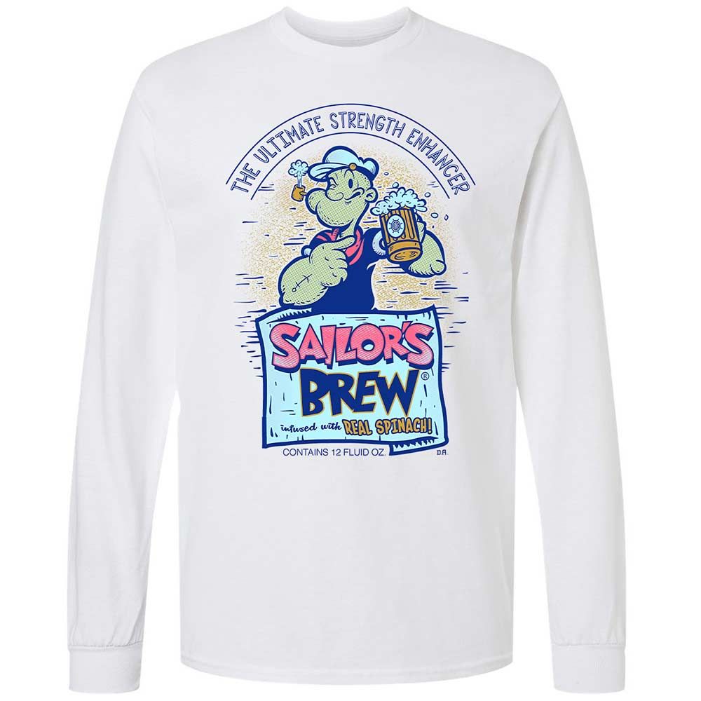 Long Sleeve T-Shirt - XQRSCW7R - White - 1