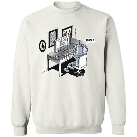Classic Unisex Sweatshirt - F7SFQ7GG - White - 1