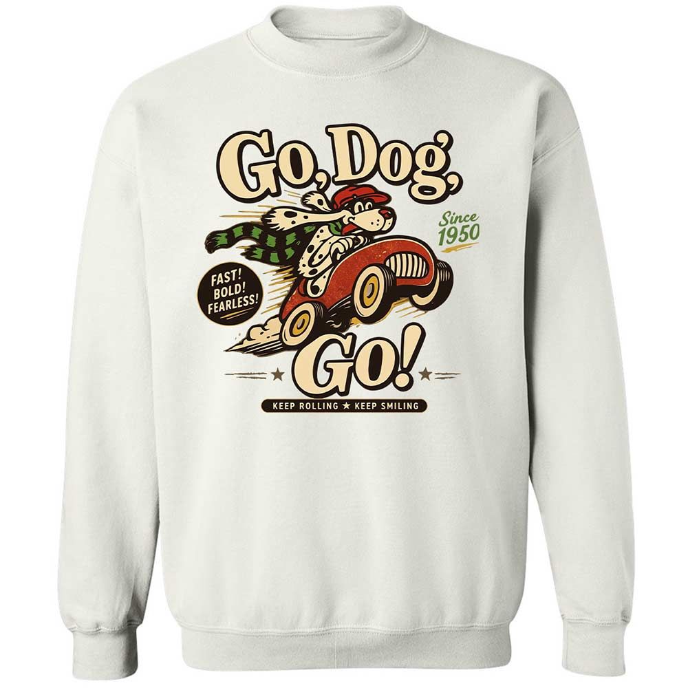 Classic Unisex Sweatshirt - RZAHV2TG - White - 1