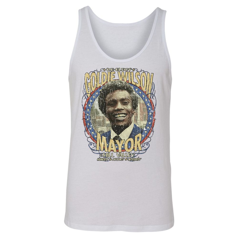 Re-Elect Mayor Goldie Wilson - White - 1