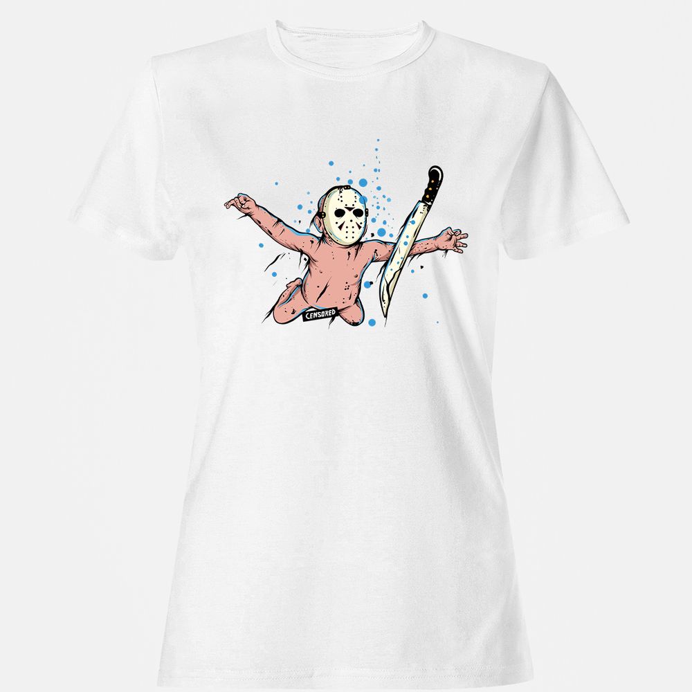 Women's T-Shirt - MD7MEVRW - White - 1