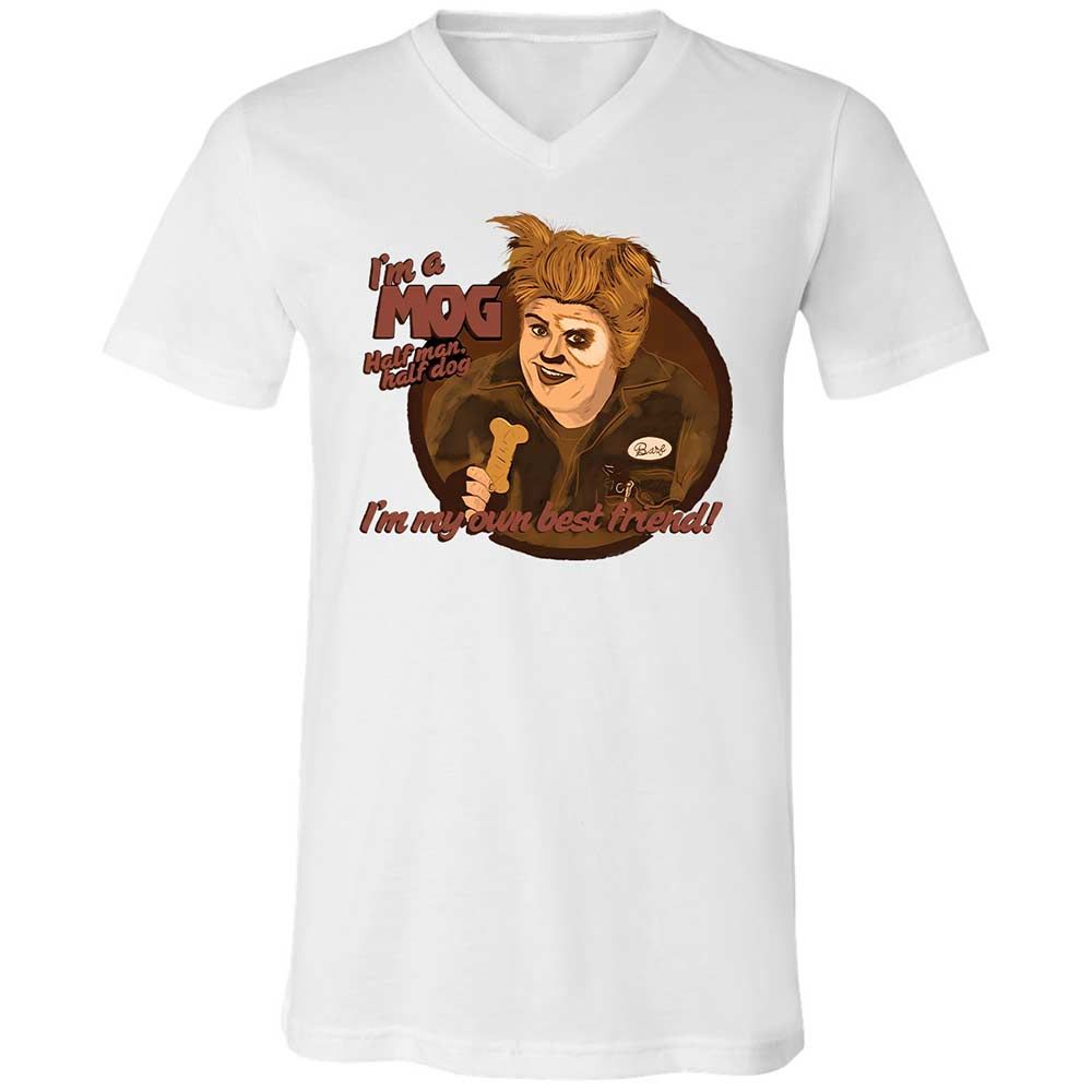 Unisex V-Neck T-Shirt - TJ6T812R - White - 1