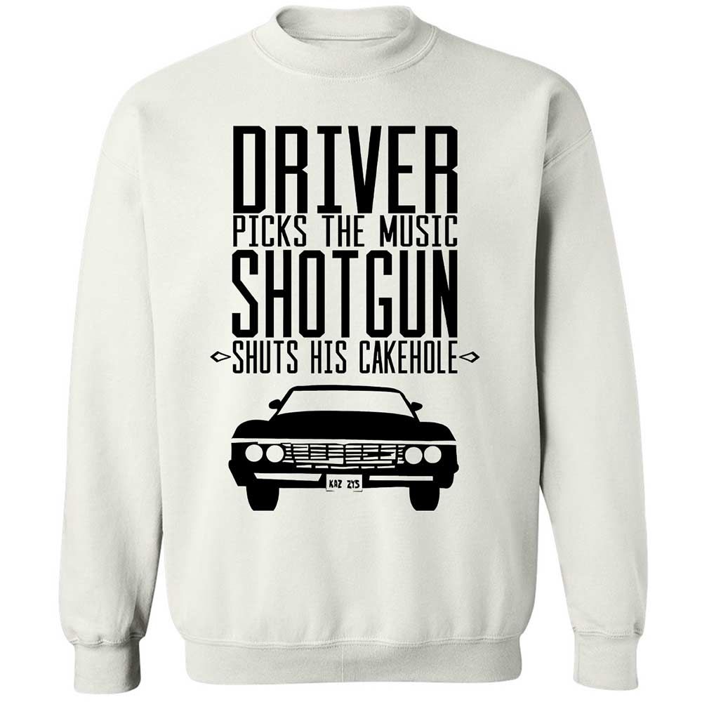Classic Unisex Sweatshirt - SW9DJJ89 - White - 1