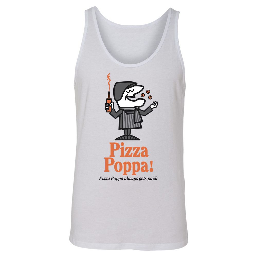 Unisex Jersey Tank - 27DTMKNL - White - 1