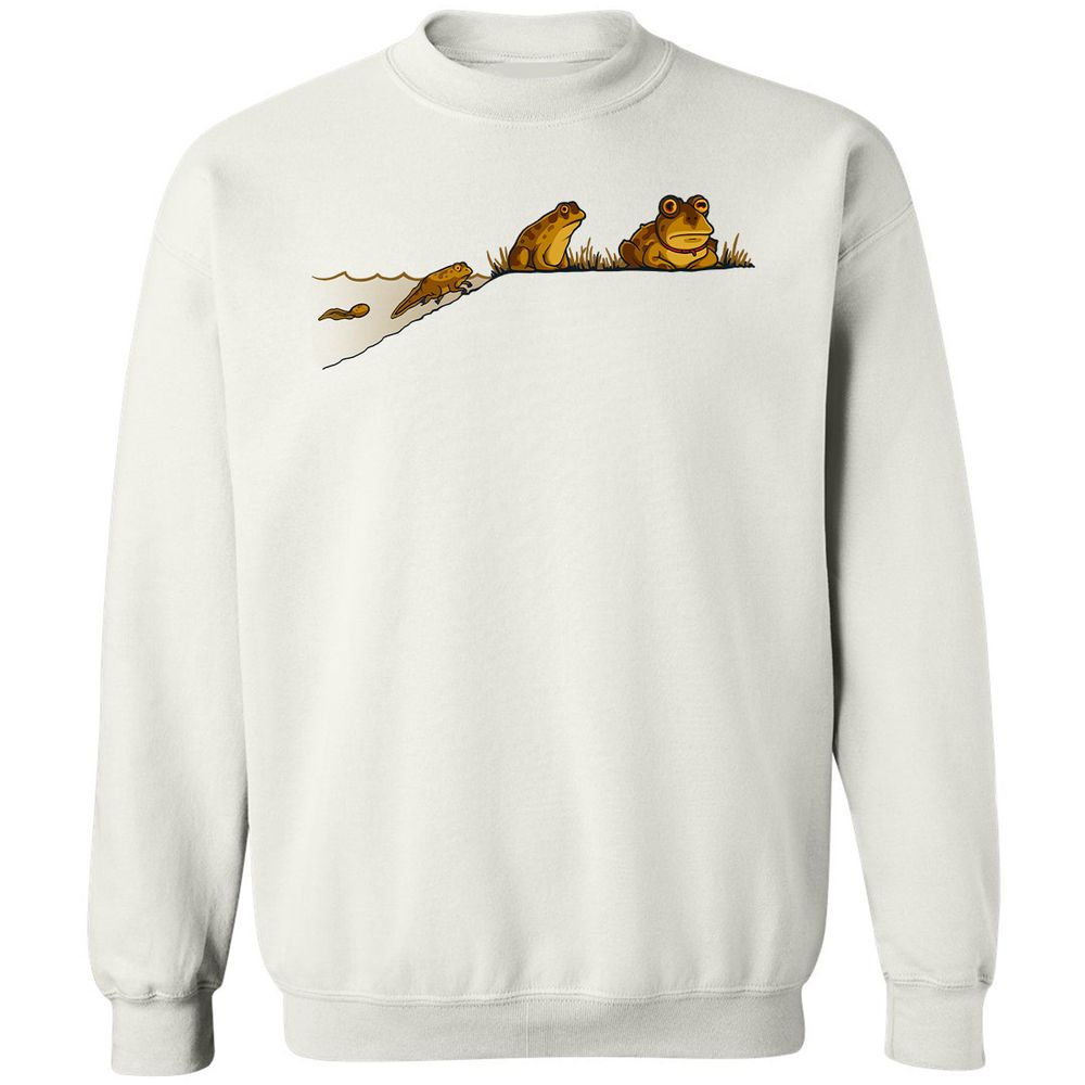 Classic Unisex Sweatshirt - GJ64NM5Y - White - 1