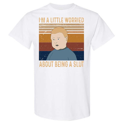 I'm a Little Worried About Being a Slut - White - 1