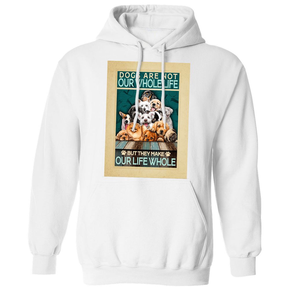 Classic Unisex Hoodie - 9GQG3Q5T - White - 1