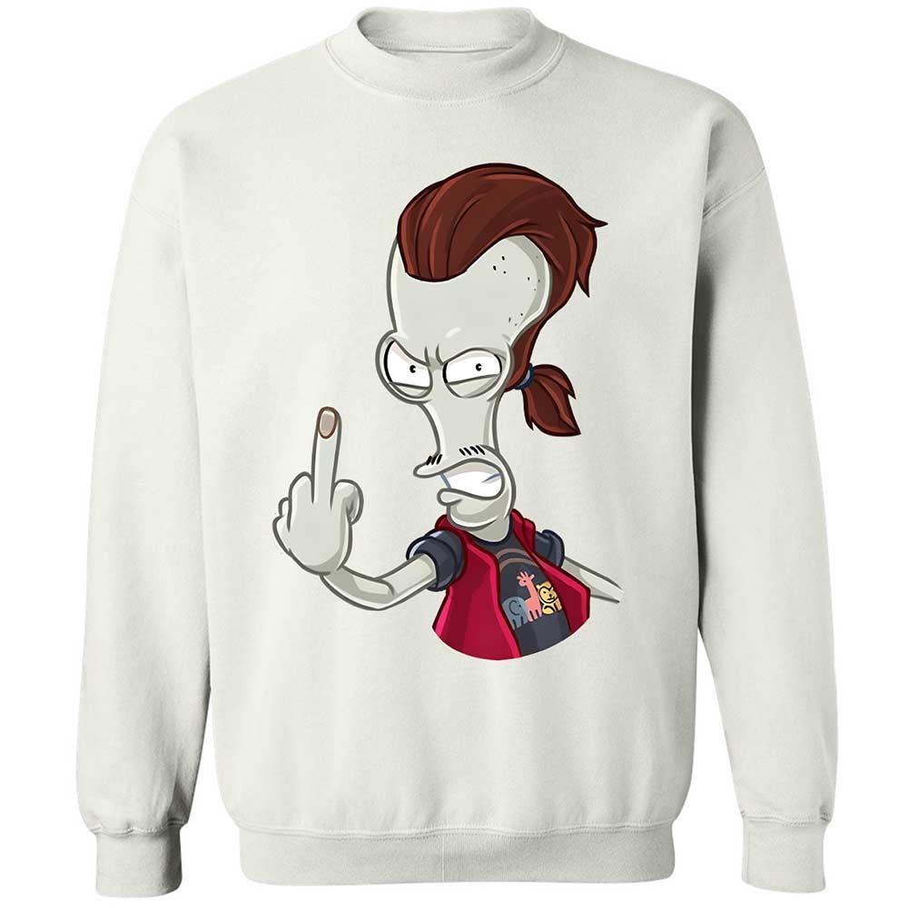 Classic Unisex Sweatshirt - CZN7LCDU - White - 1