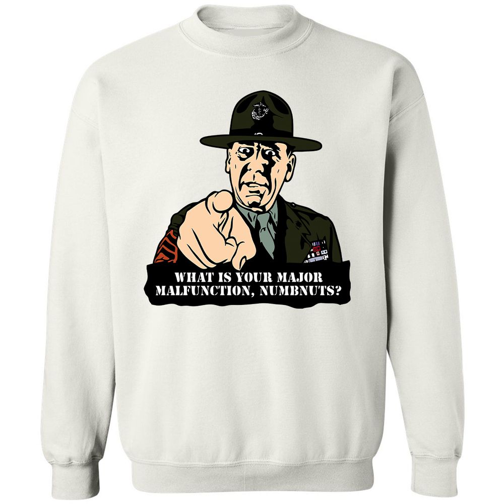 Classic Unisex Sweatshirt - Z1BPQTZC - White - 1