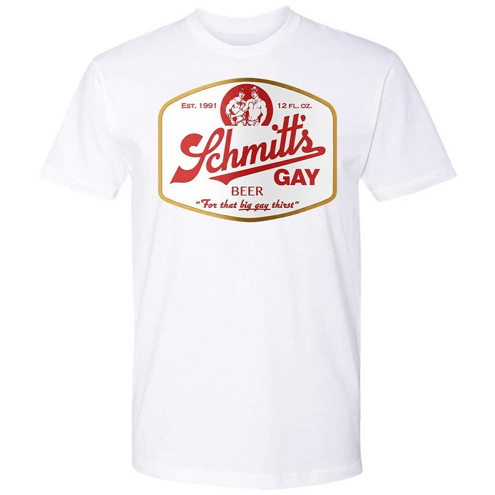 Schmitt's Gay Beer - White - 1